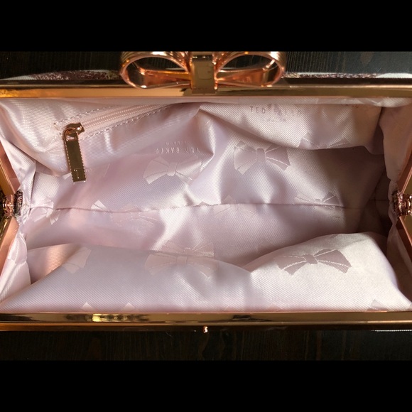 Ted Baker Karlii Versailles Print Frame Clutch - Picture 7 of 8